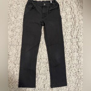 H&M Black Kids Straight-Leg Jeans